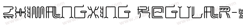ZhiMangXing Regular字体转换